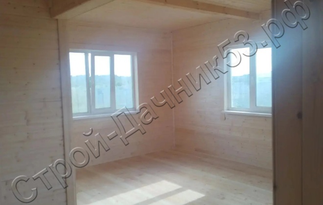 4 Каркасный дом Д-3, 10x8 9x8.5 м, 67.5 М², Тверская область, Калининский район, деревня Митяево (7)